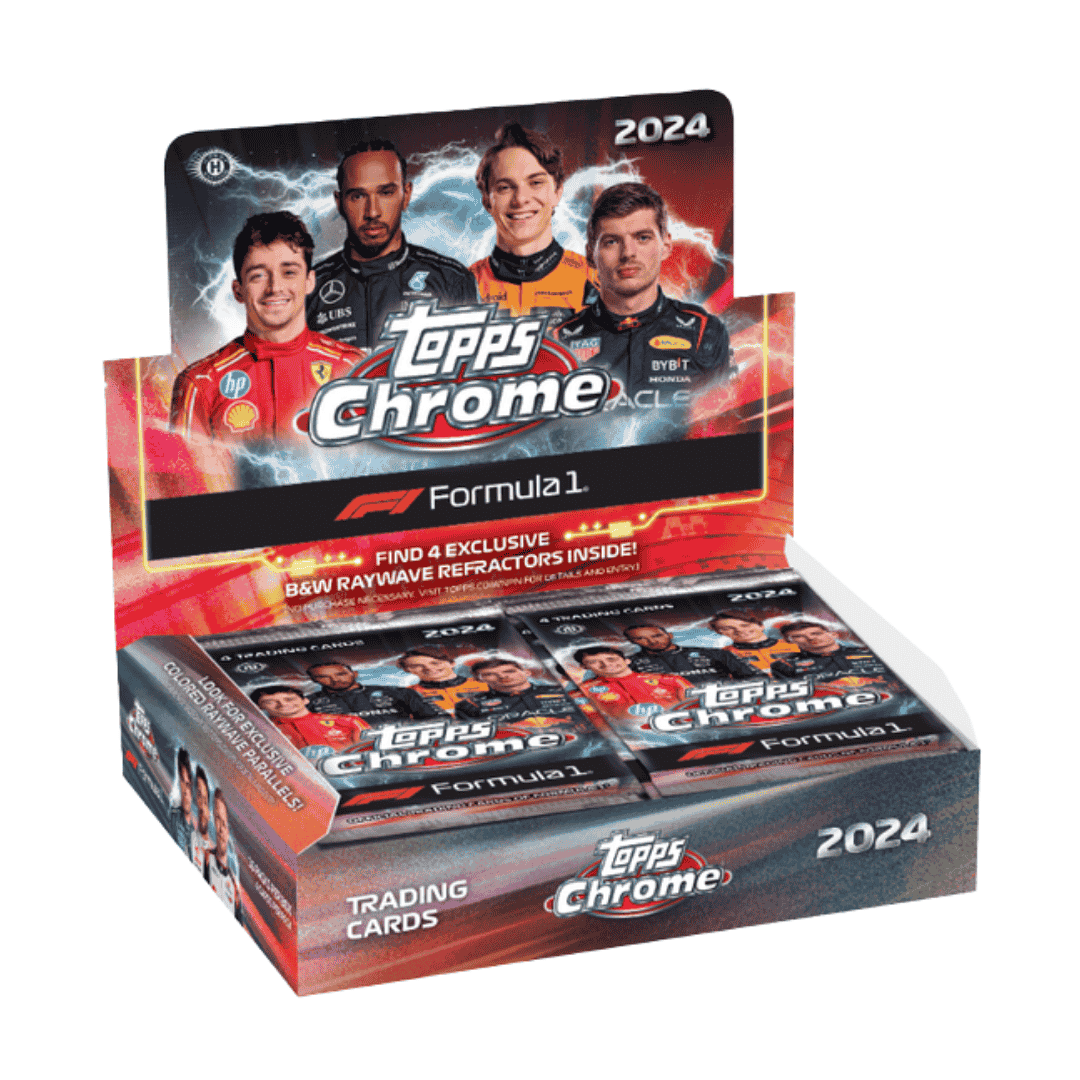 2024 Topps Chrome Formula 1 Racing Qualifying Lap Hobby Box