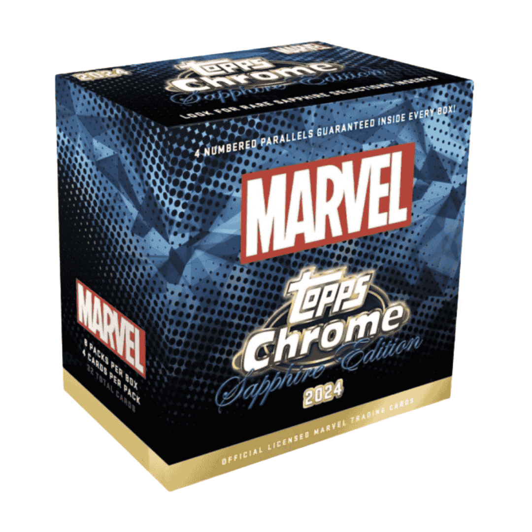 2024 Topps Chrome Marvel Sapphire Hobby Box