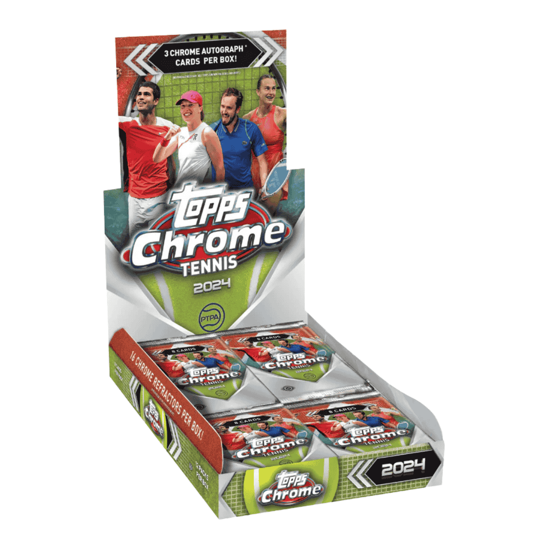 2024 Topps Chrome Tennis Hobby Box
