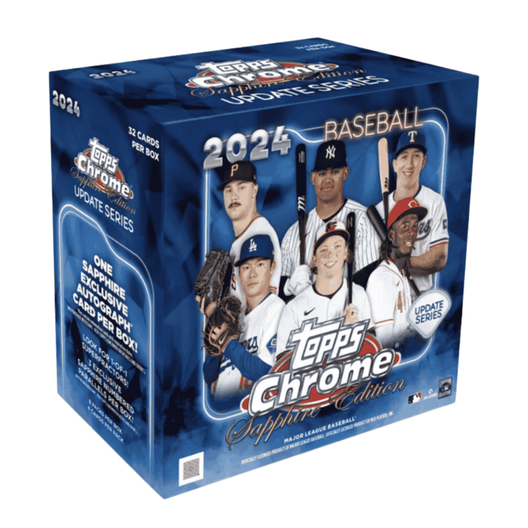 2024 Topps Chrome Update Baseball Sapphire Edition Box