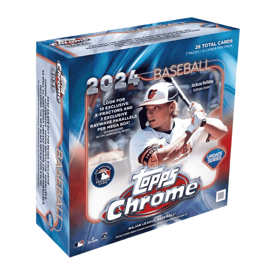 2024 Topps Chrome Update Series Baseball Mega Box