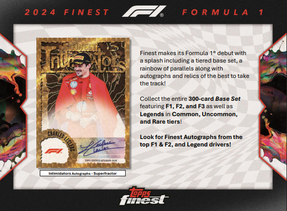 2024 Topps Finest F1 Formula 1 Hobby Pack