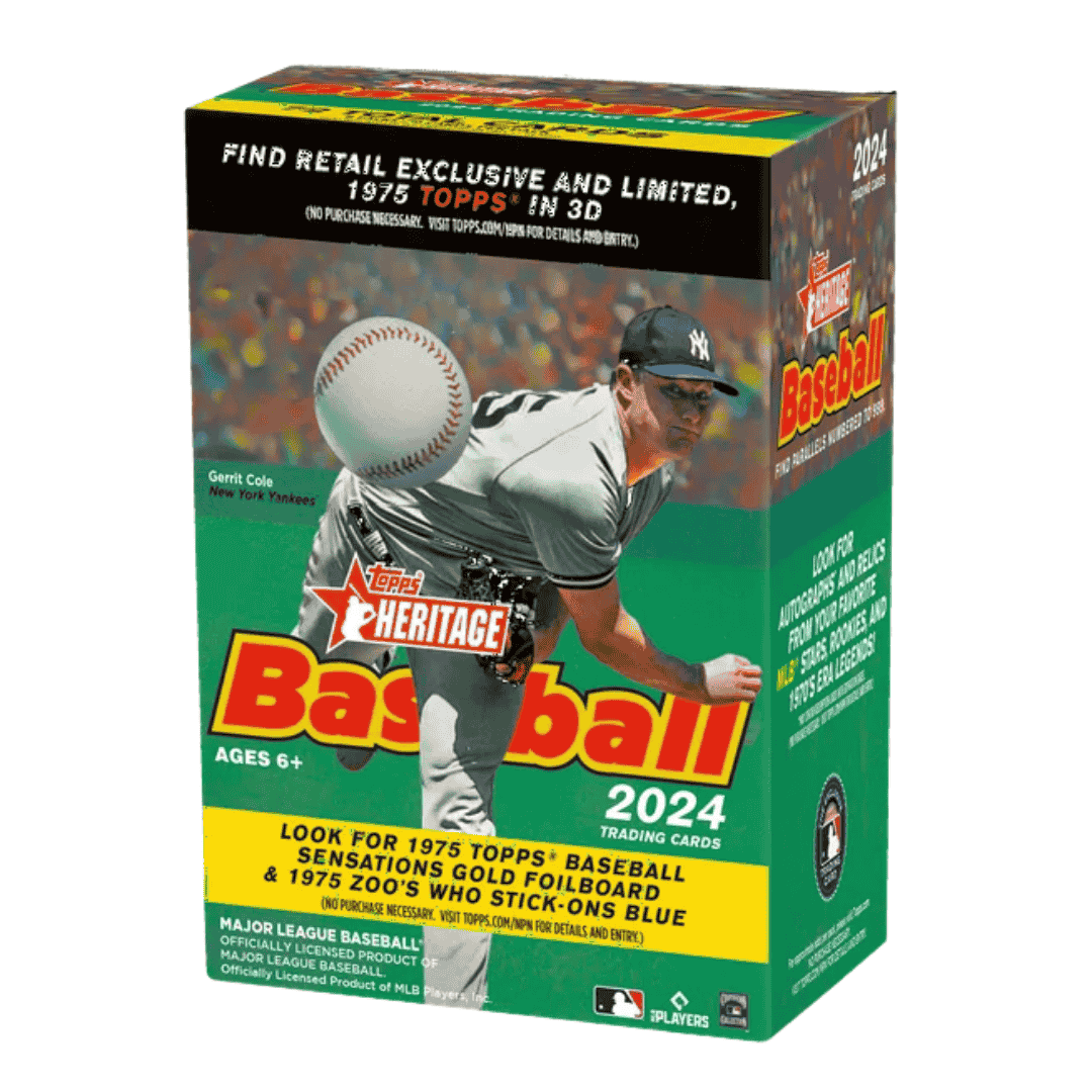 2024 Topps Heritage Baseball Blaster Box