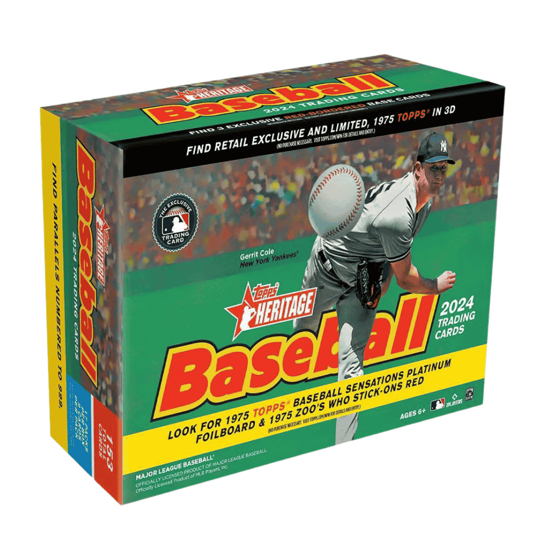 2024 Topps Heritage Baseball Mega Box