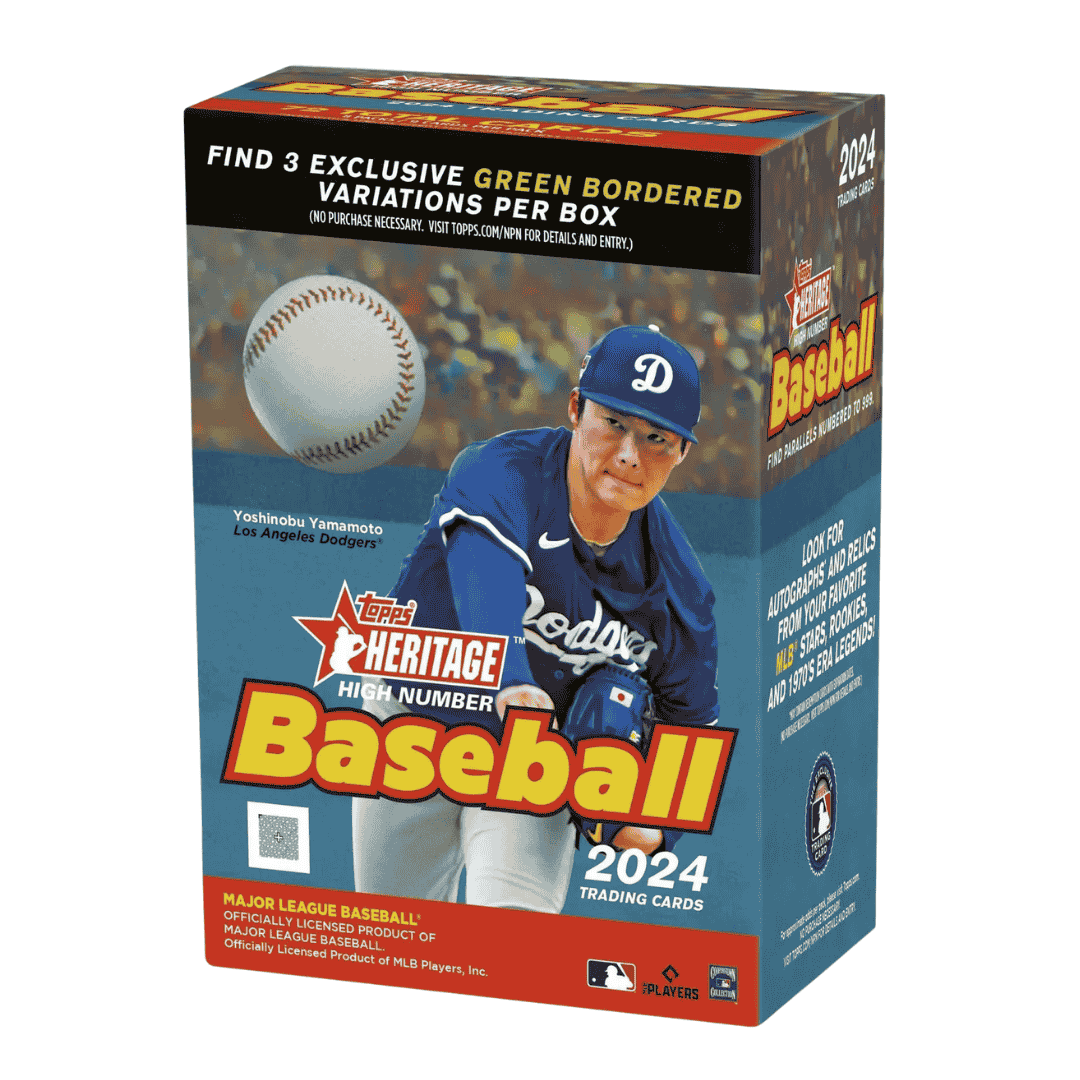 2024 Topps Heritage High Number Baseball Blaster Box