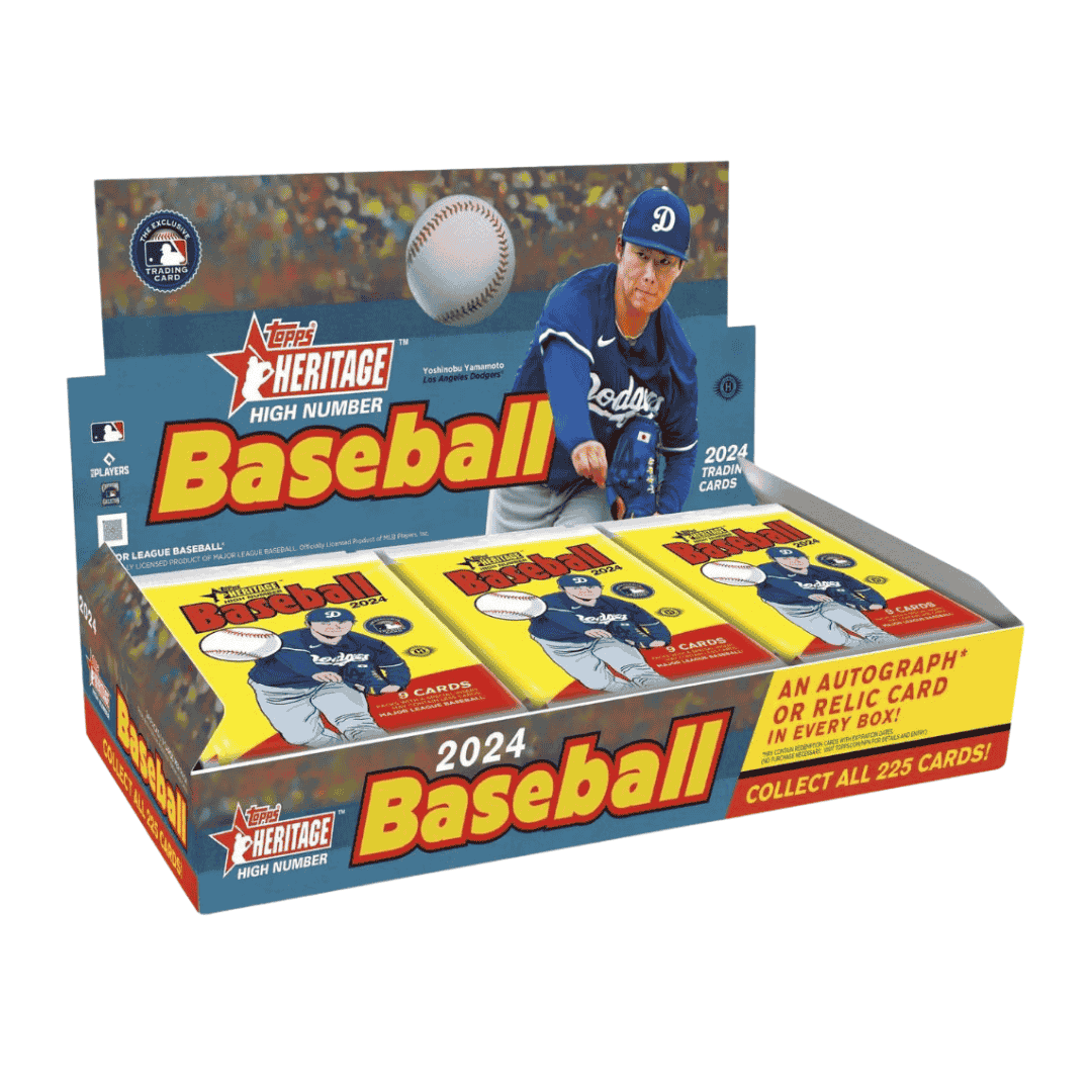 2024 Topps Heritage High Number Baseball Hobby Box
