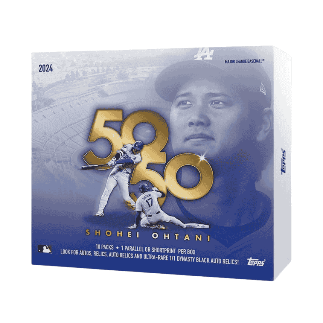 2024 Topps Shohei Ohtani 50/50 Pack-10 Pack Box