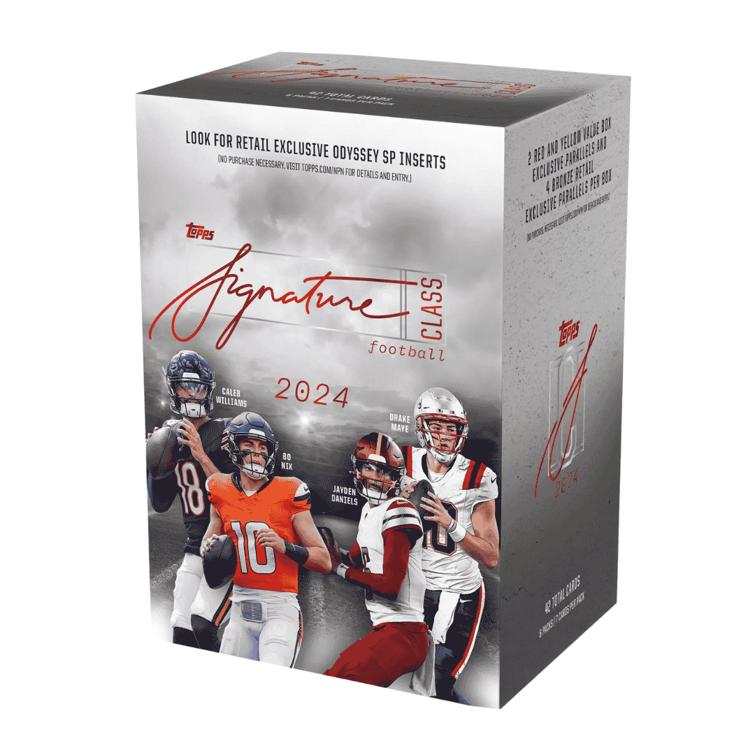 2024 Topps Signature Class Football Blaster Box