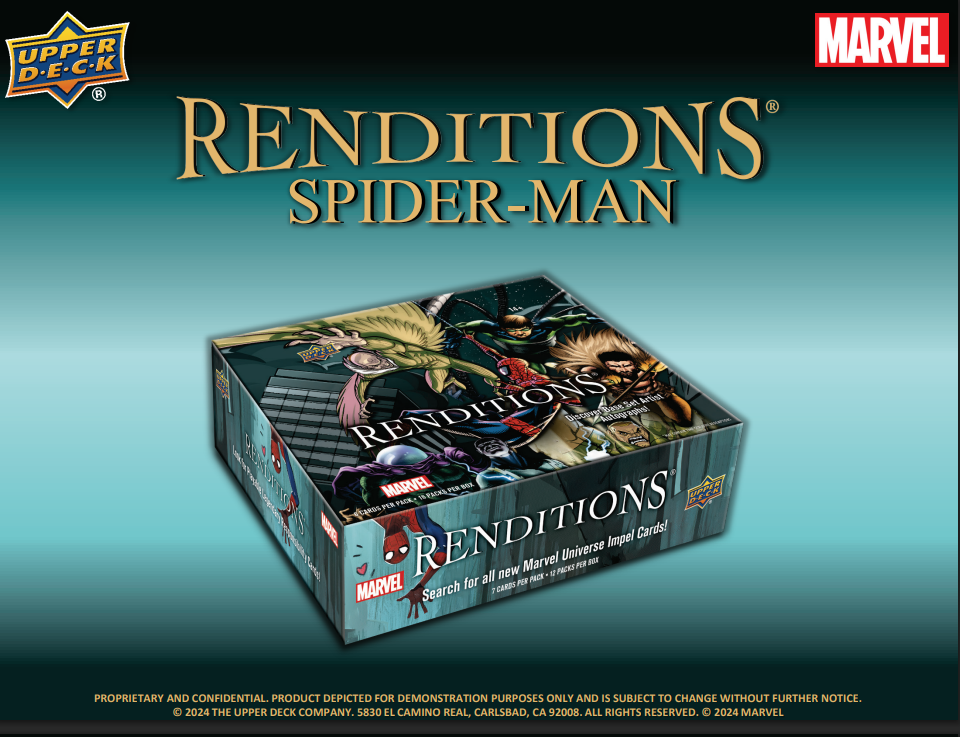 2024 Upper Deck Marvel Renditions Spider-Man Hobby Pack