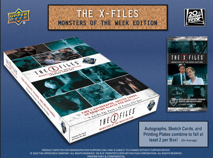 2024 Upper Deck The X-Files Monsters of the Week Hobby Pack