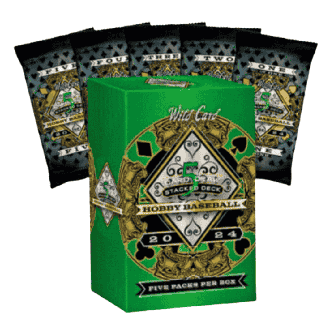 2024 Wild Card 5 Card Draw Stacked Deck Baseball Box