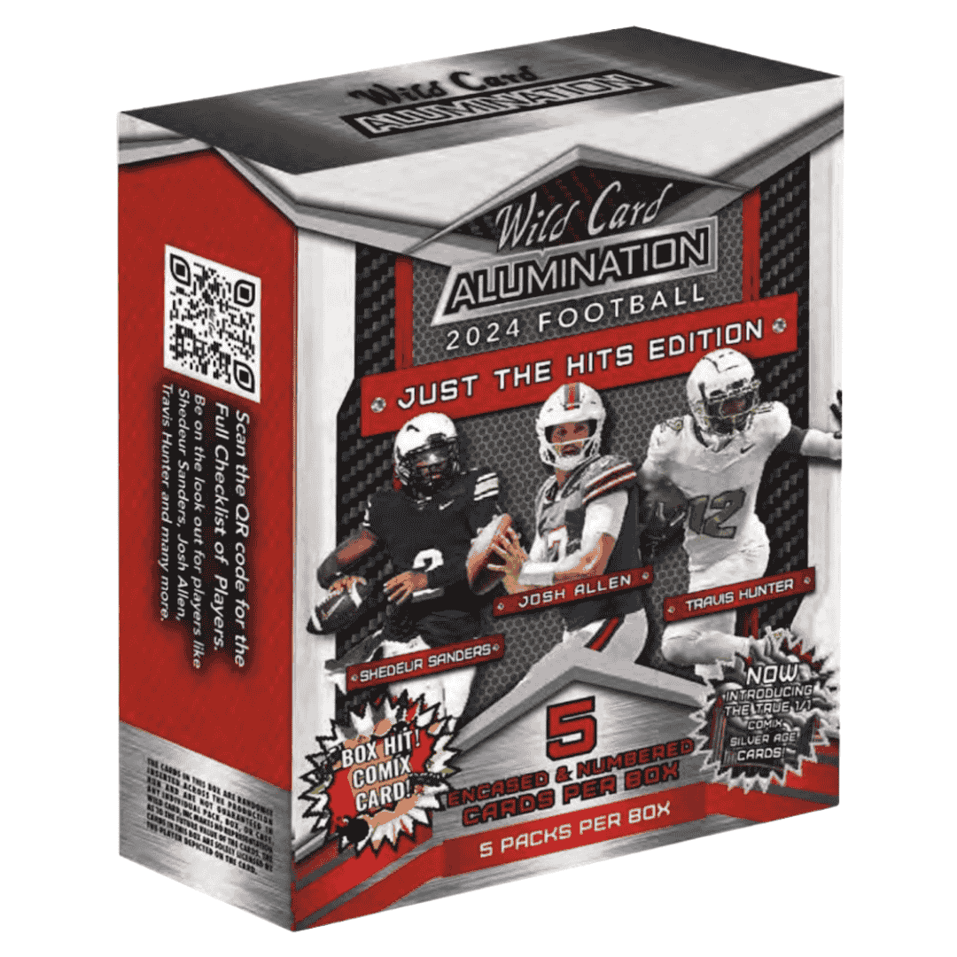 2024 Wild Card Alumination Just The Hits Edition Football Box