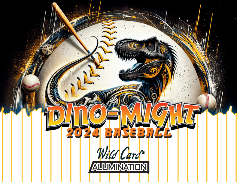 2024 Wild Card Dino-Might Baseball Hobby 12 Box Case
