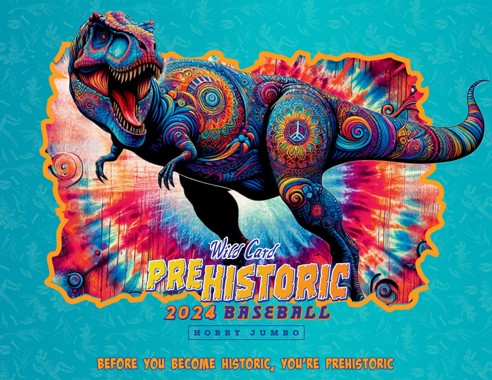 2024 Wild Card Prehistoric Baseball Jumbo 20-Box Case