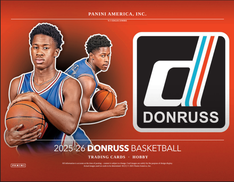 2025-26 Panini Donruss Basketball Hobby 16-Box Case