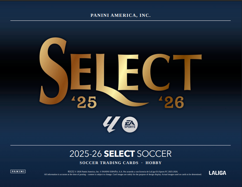 2025-26 Panini Select La Liga Soccer Hobby Box