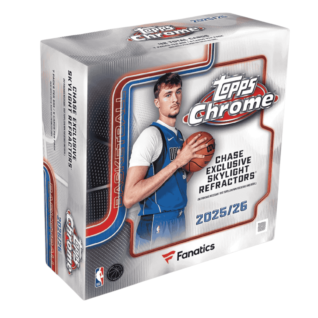 2025-26 Topps Chrome Basketball Fanatics Mega Box