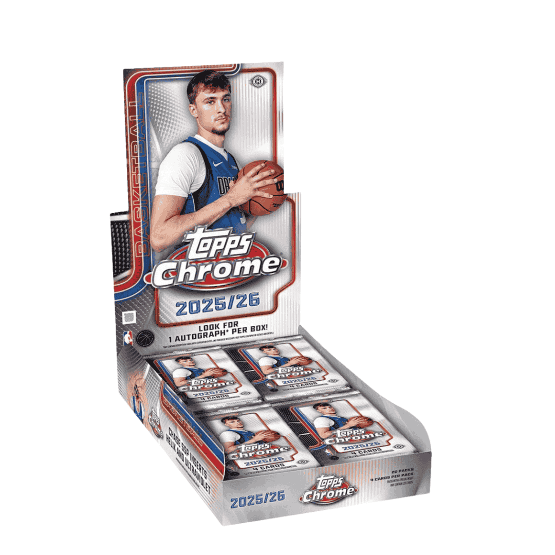 2025-26 Topps Chrome Basketball Hobby Box
