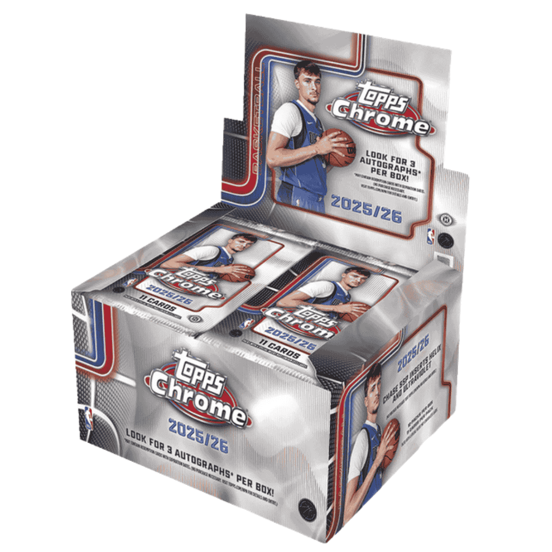 2025-26 Topps Chrome Basketball Hobby Jumbo Box