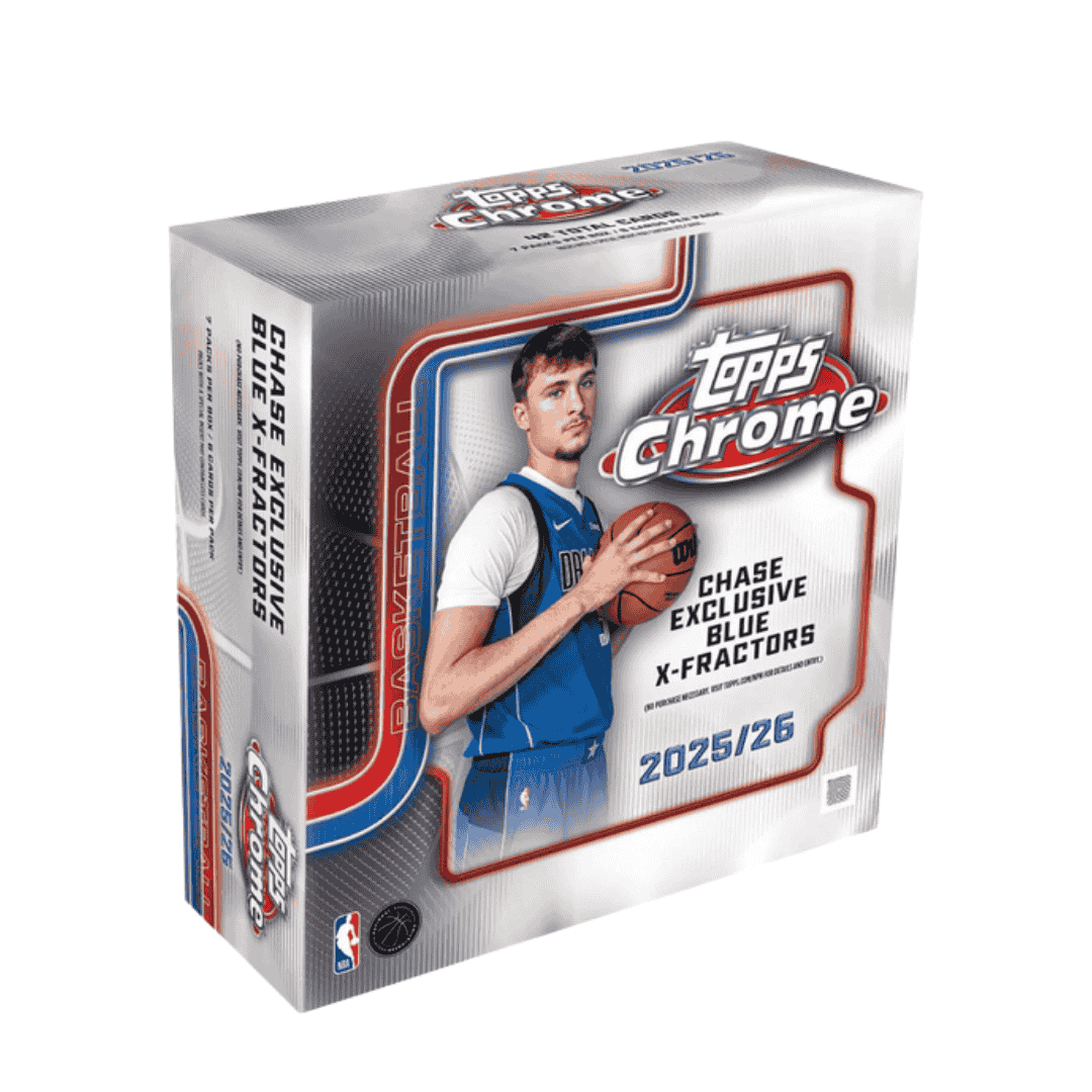 2025-26 Topps Chrome Basketball Mega Box