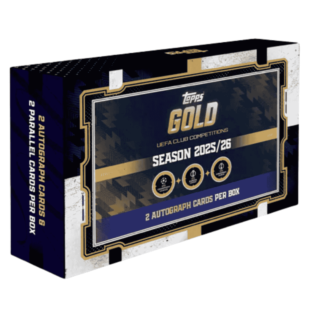 2025-26 Topps Gold UCC Soccer Hobby Box