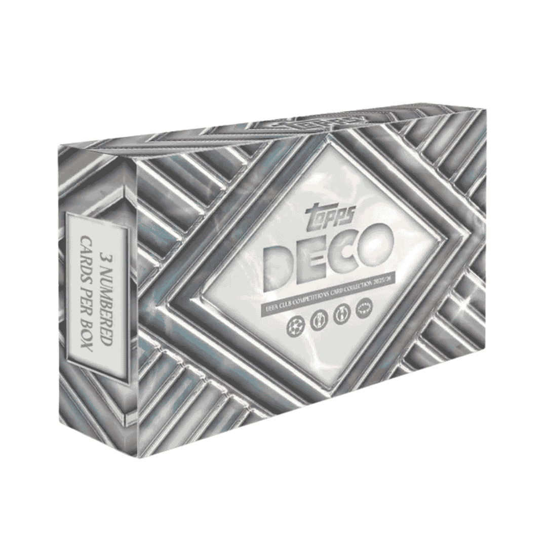 2025-26 Topps UEFA Champions League Deco Card Collection Soccer Hobby Box