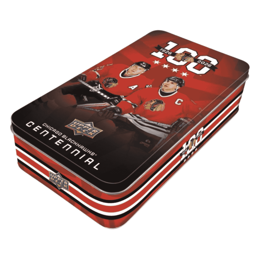 2025-26 Upper Deck Chicago Blackhawks Centennial Hockey Hobby Box
