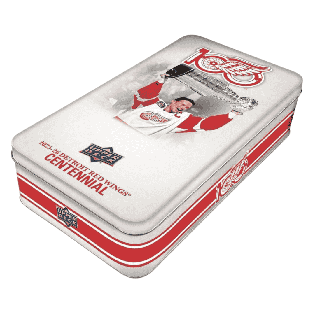2025-26 Upper Deck Detroit Red Wings Centennial Hockey Hobby Box
