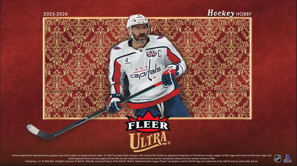 2025-26 Upper Deck Fleer Ultra Hockey Hobby Pack