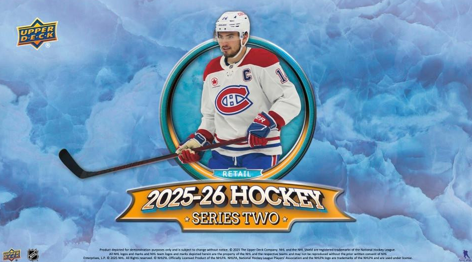 2025-26 Upper Deck Series 2 Hockey Blaster 20-Box Case