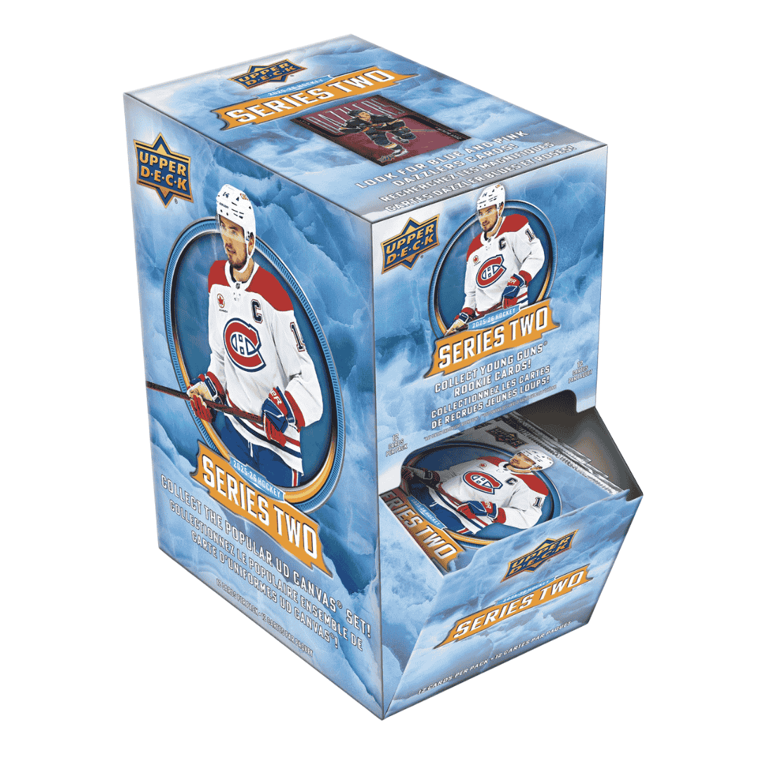  2025-26 Upper Deck Series 2 Hockey Gravity Feed Box