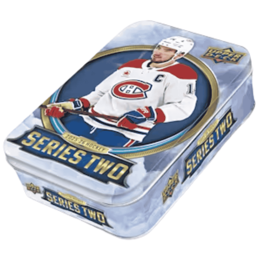 2025-26 Upper Deck Series 2 Hockey Tin Box