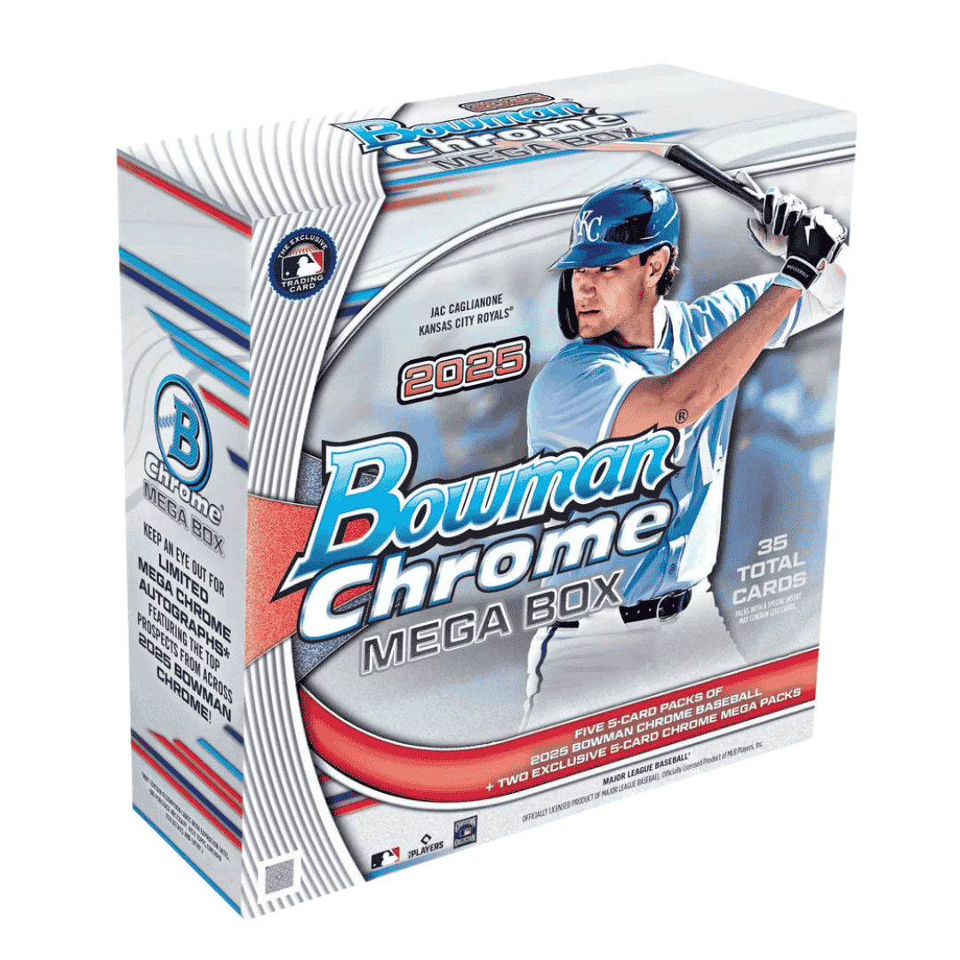  2025 Bowman Chrome Baseball Mega Box