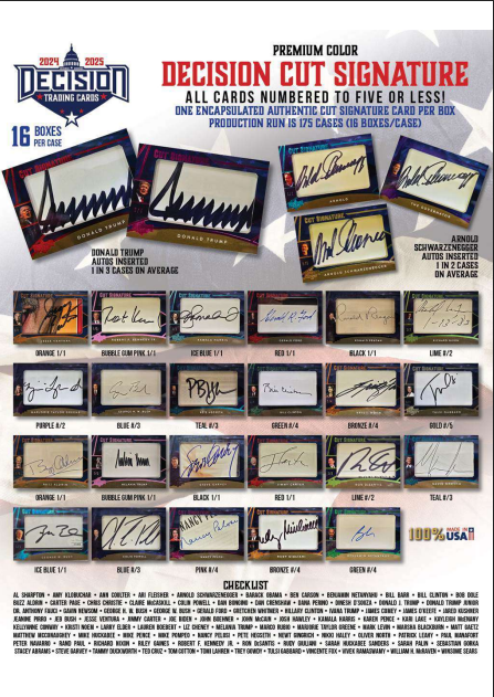2025 Decision Premium Color Cut Signature Edition 16-Box Case