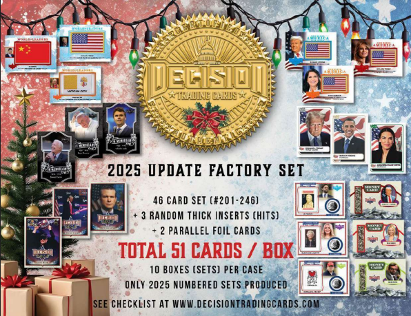2025 Decision Update Holiday Factory Set 10-Set Case