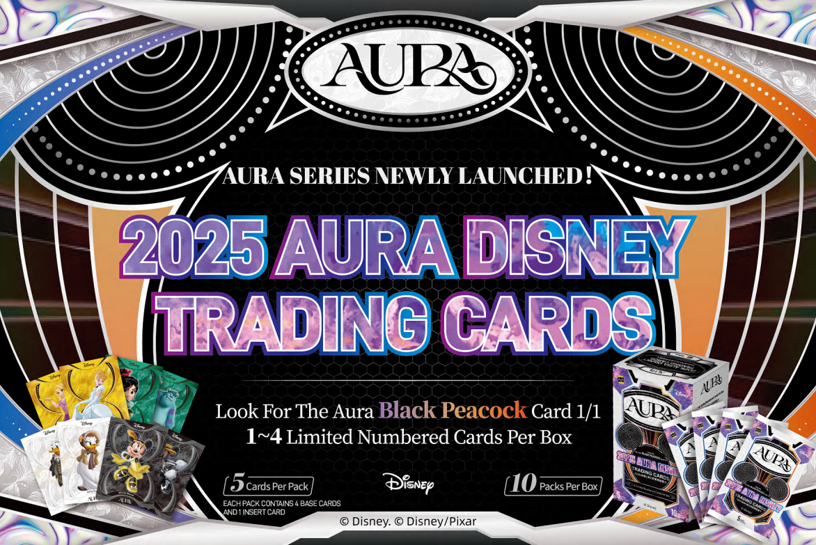 2025 Kakawow Aura Disney Trading Cards Box