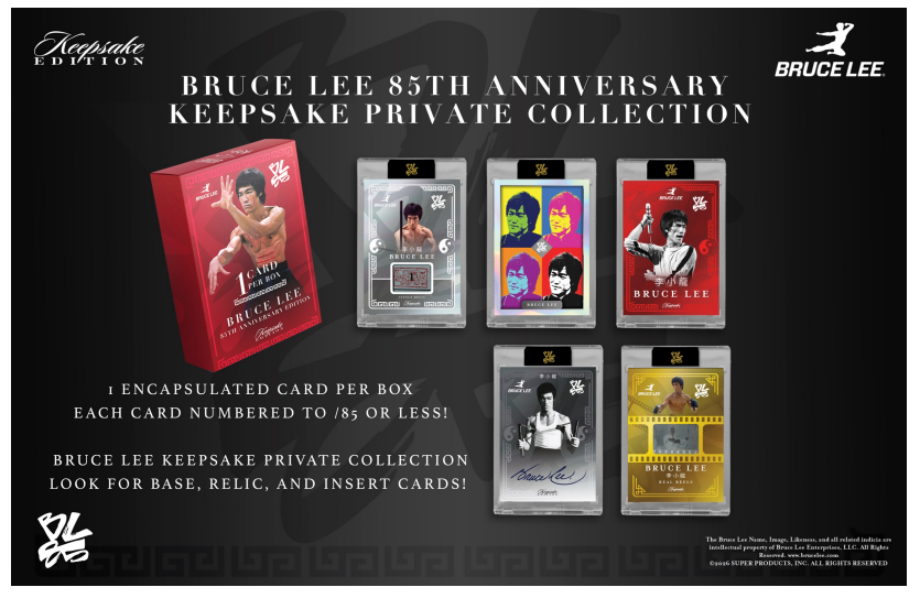 2025 Keepsake Bruce Lee 85th Anniversary Private Collection 25-Box Case