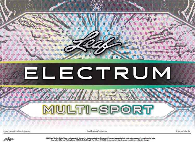 2025 Leaf Electrum Multi-Sport Super Mega 8-Box Case