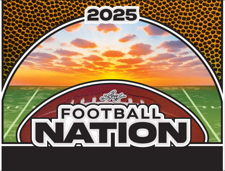 2025 Leaf Football Nation Hobby 12-Box Case