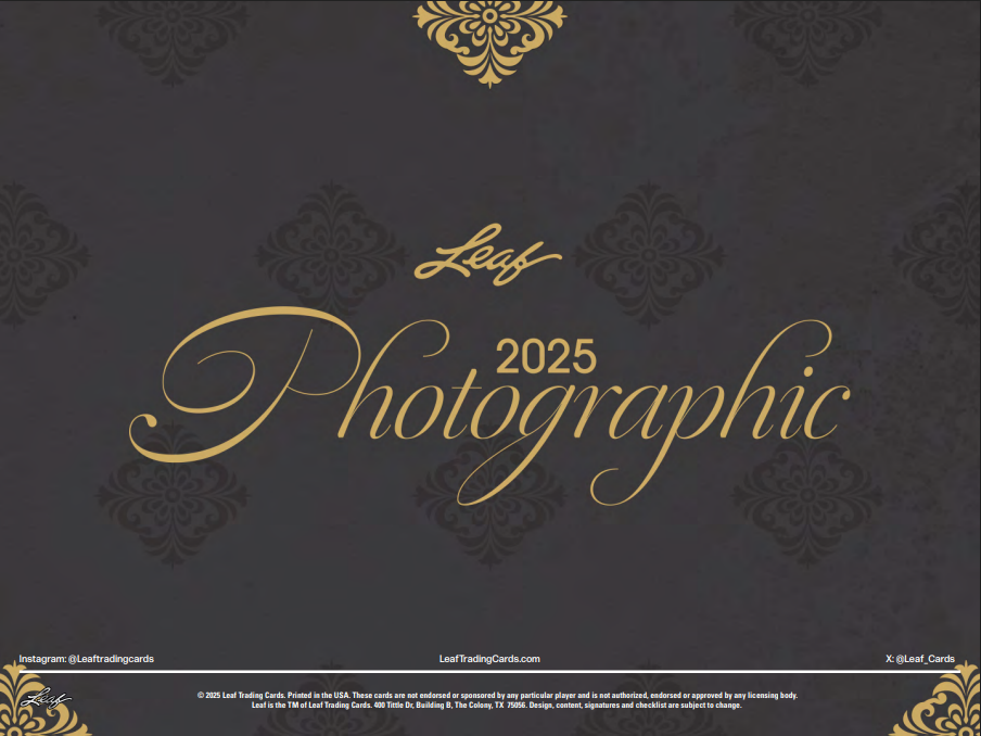 2025 Leaf Photographic 10-Box Case