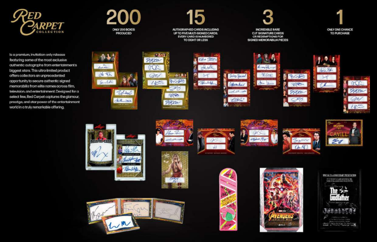 2025 Leaf Red Carpet Collection Case