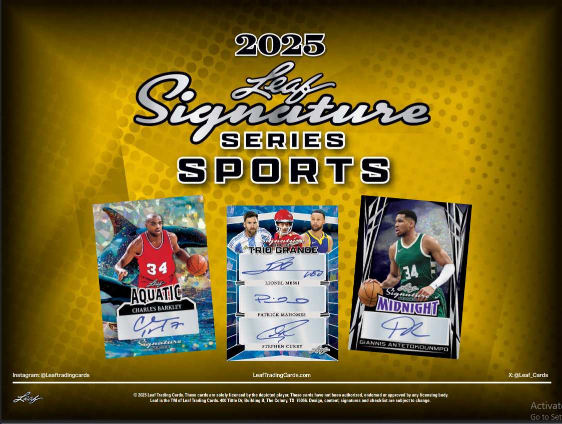 2025 Leaf Signature Series Multi-Sport Box