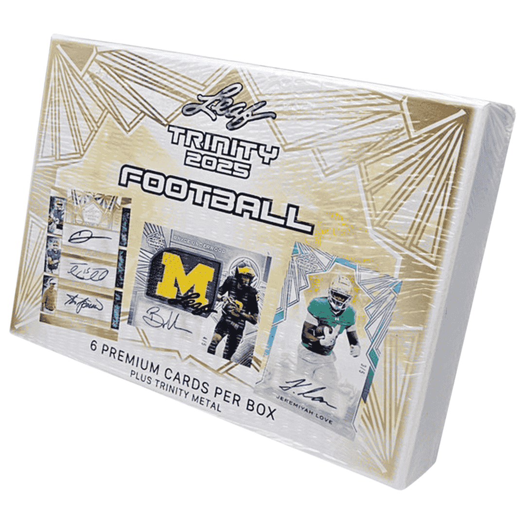 2025 Leaf Trinity Football Hobby Box