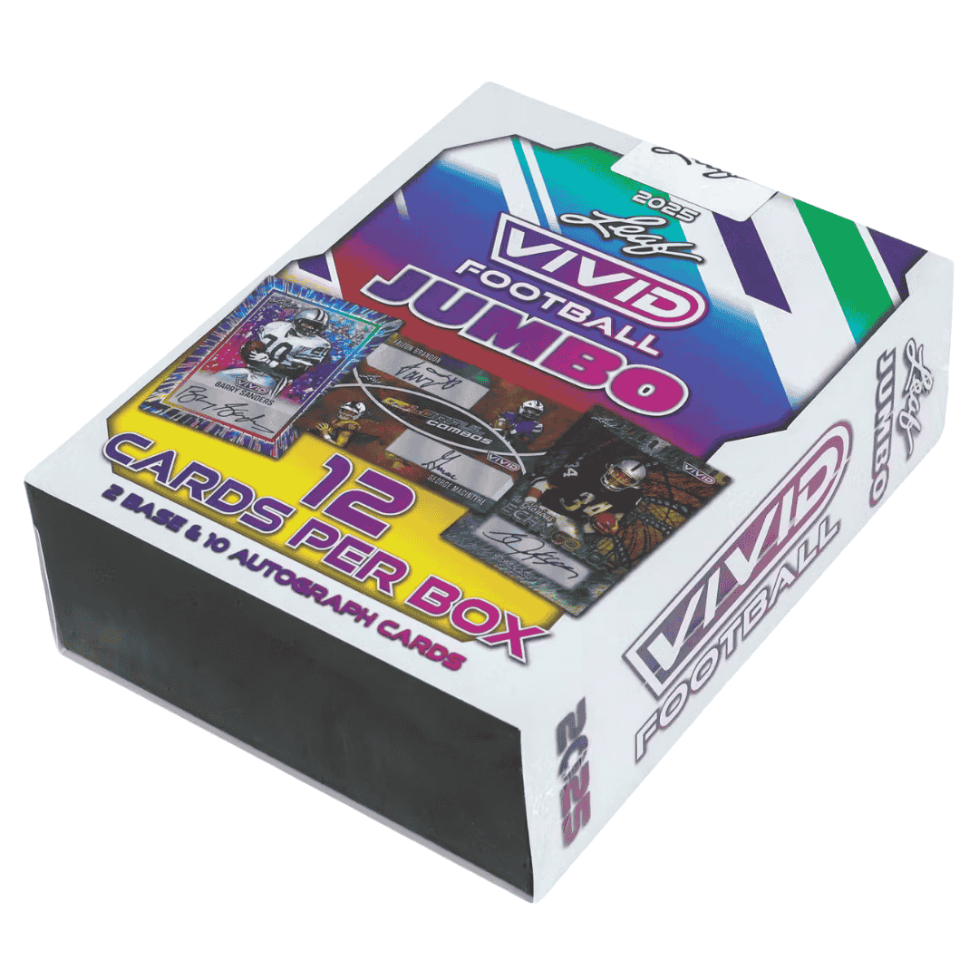 2025 Leaf Vivid Football Jumbo Box