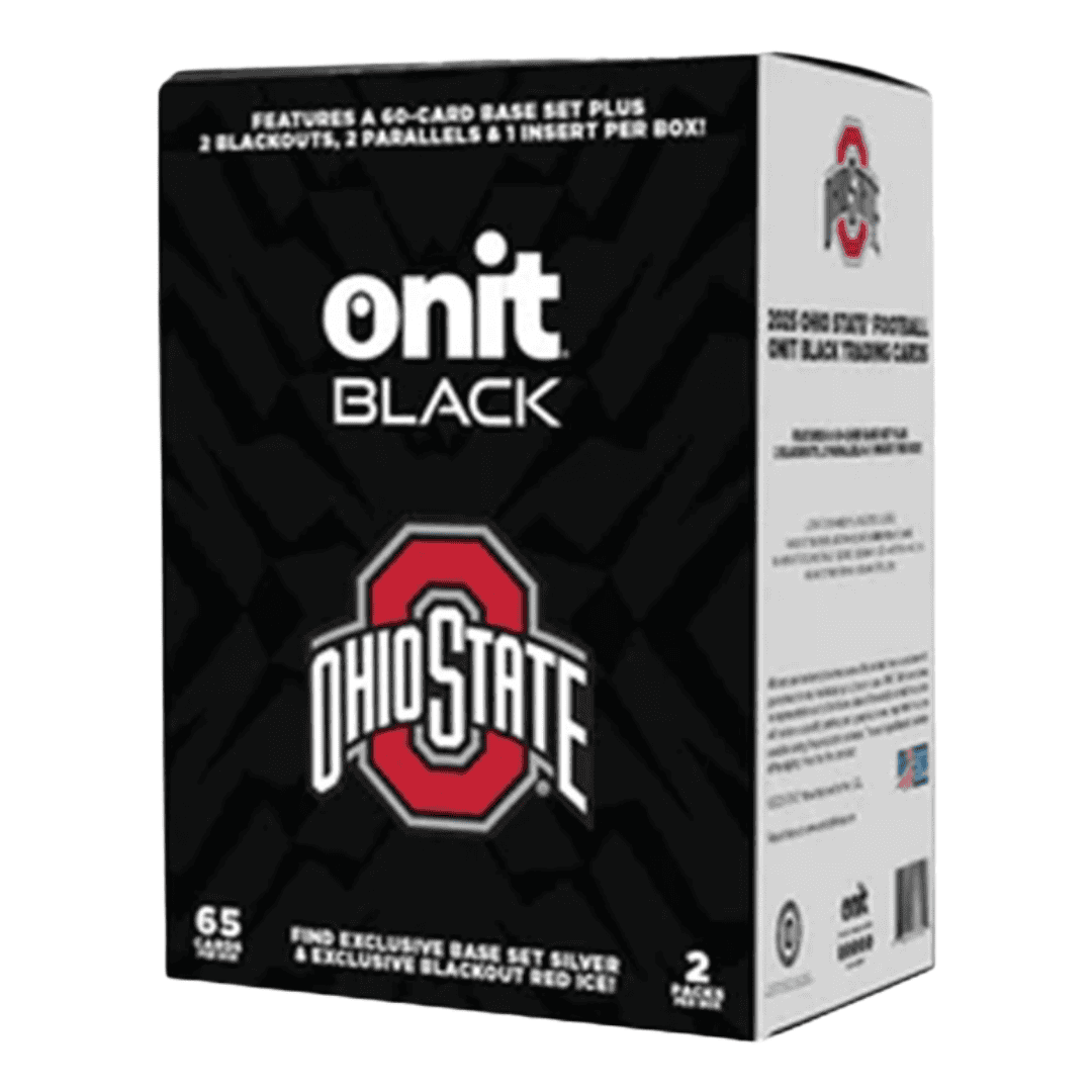  2025 Onit Athlete Black The Ohio State University Football Base Edition Box
