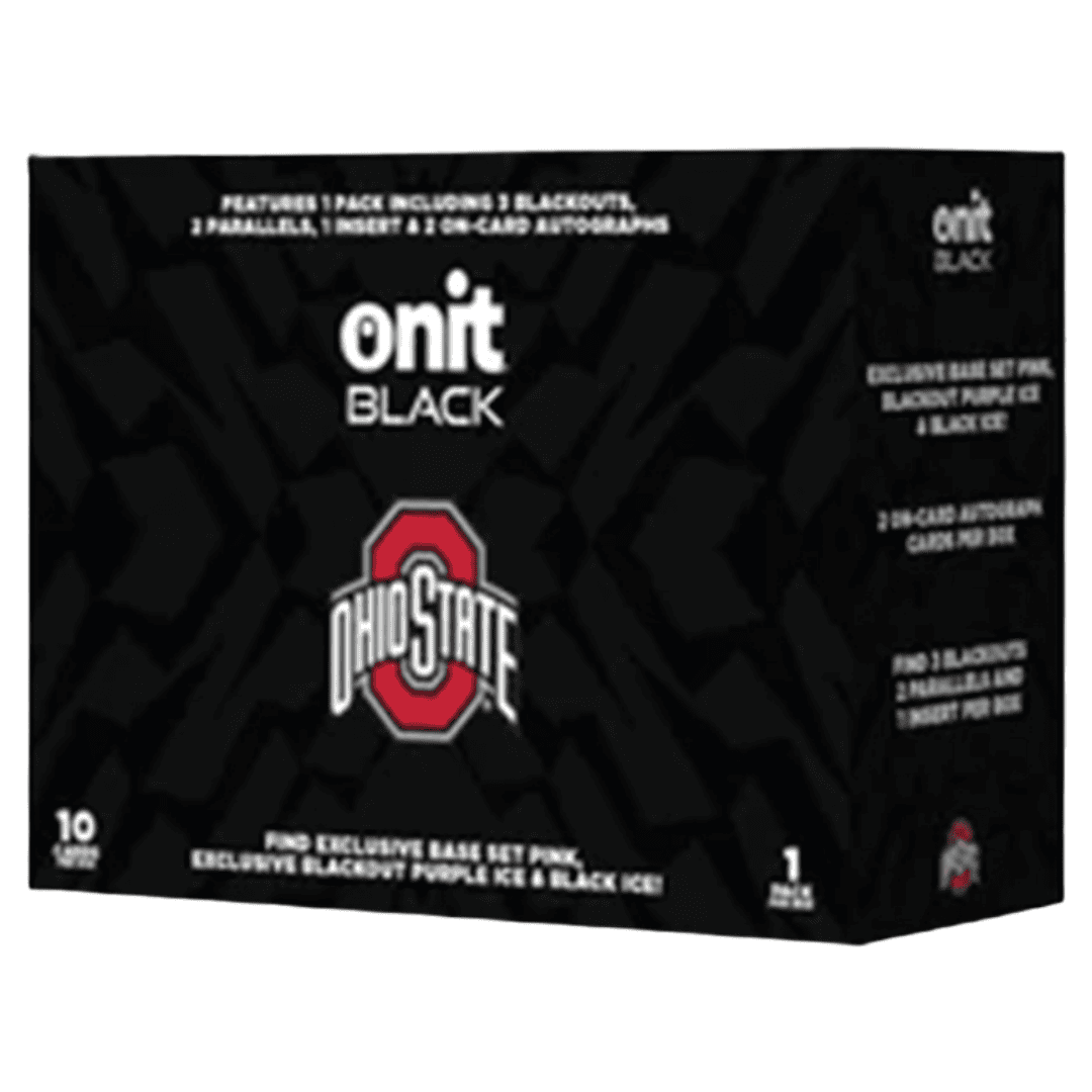  2025 Onit Athlete Black The Ohio State University Football Premium Edition Box