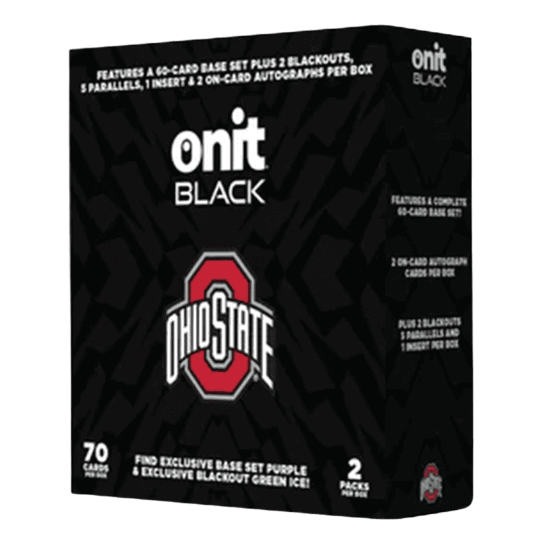  2025 Onit Athlete Black The Ohio State University Football Ultra Edition Box