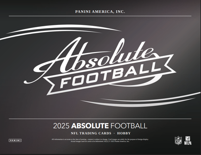 2025 Panini Absolute Football Hobby 12-Box Case