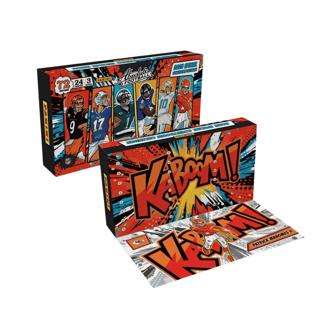 2025 Panini Absolute Football KABOOM! Countdown Calendar Box