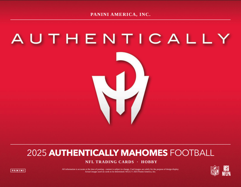 2025 Panini Authentically Mahomes Hobby Case